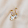 Filipa Swarovski earrings - Clear