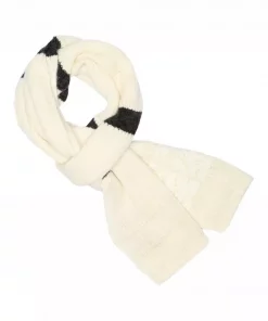Defne, knit scarf - Off white