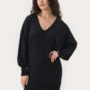 Macey Dress - Black Rhinestone