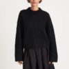 Niclas short sweater - Black