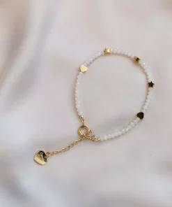 Carrie Crystal Bracelet - Ivory