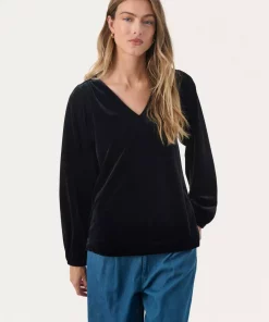 Madis Blouse - Dark Navy