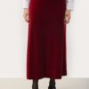 Meya skirt - Rhytmic red