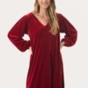 Madi Dress - Rhytmic red