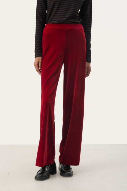 Dorellas Pants - Rhytmic red