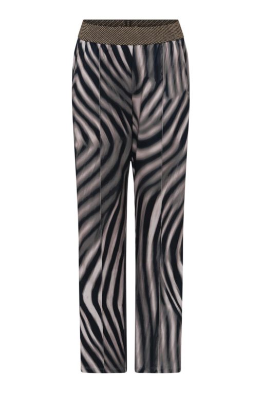 Marisa, jersey pants - black/sand