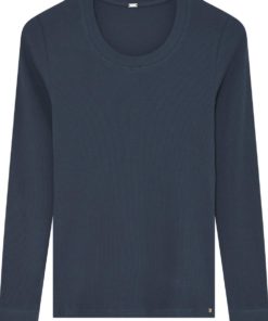 Camille, L/S t-shirt - Blue nights