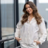 Sofina, shirt - Off white