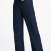 Bay, wide leg pants - Blue nights