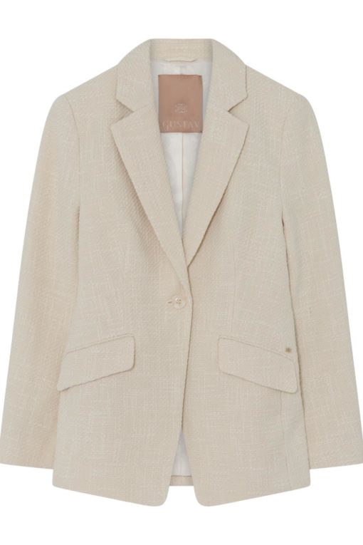 Stacie, blazer - Antique white