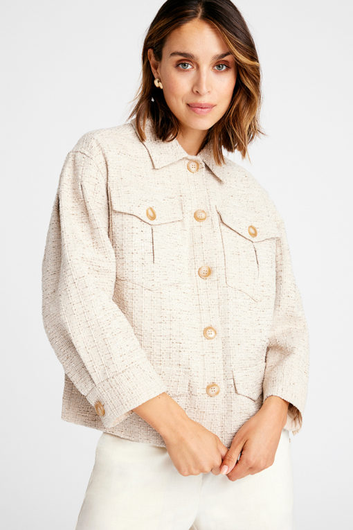 Amali, casual jacket - Sand