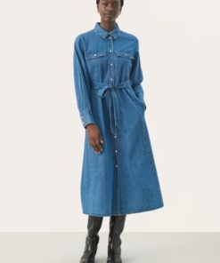 Polenka dress - Medium Blue