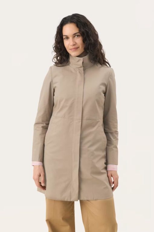 Carvin jacket - Dessert Taupe