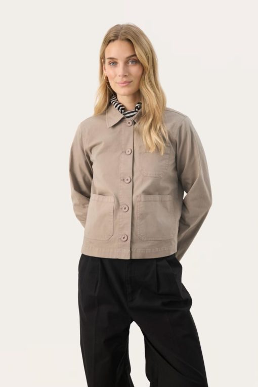 Freda jacket - Desert Taupe