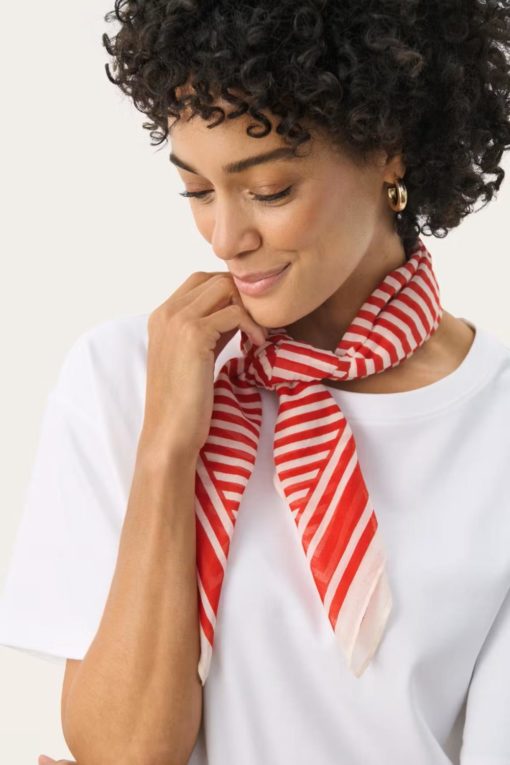 Phi scarf, Red Mars Stripe