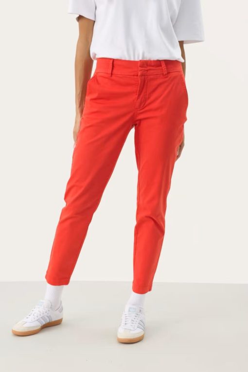 Soffys trousers - Mars red