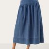 Nellia skirt - Medium blue denim