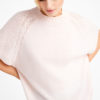 Carol, knit cape - Light pink