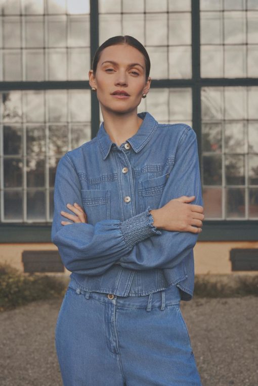 Edele, jacket - Denim