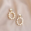 Carolina earrings - Pearl