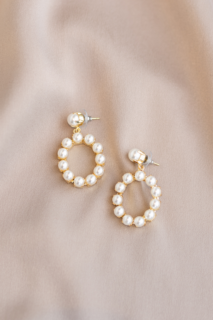 Carolina earrings - Pearl