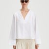 Javeria Blouse - White