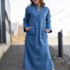 Lolla dress - Medium blue denim