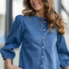 Nicole Shirt - Medium blue denim