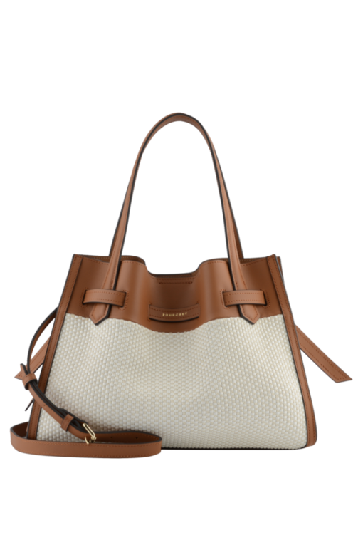 Blossom braided large - Camel