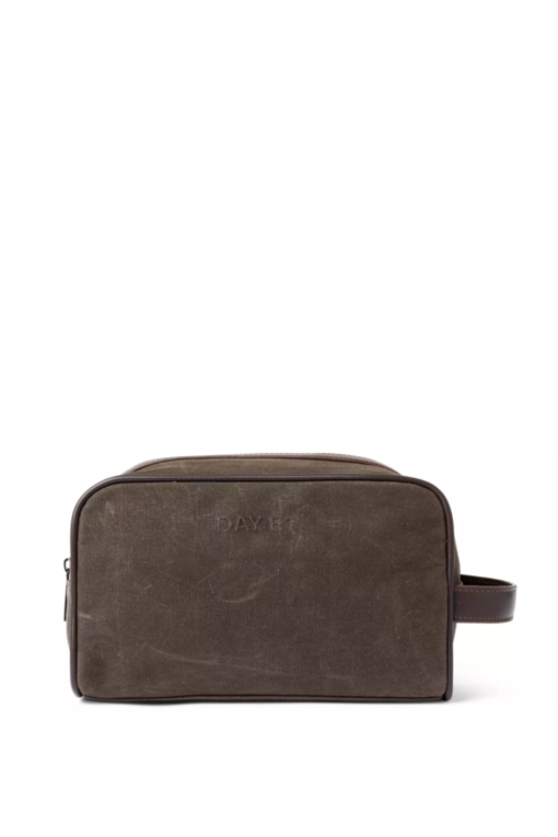 Day Waxed Cotton washbag