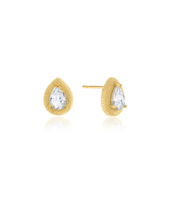 Drop stud earrings - Gold