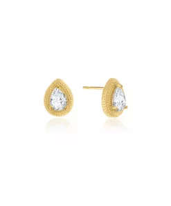 Drop stud earrings - Gold