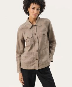 Elnora Blazer - Desert taupe