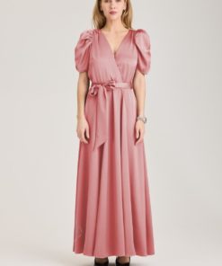 Emma Dress - Pale Mauve