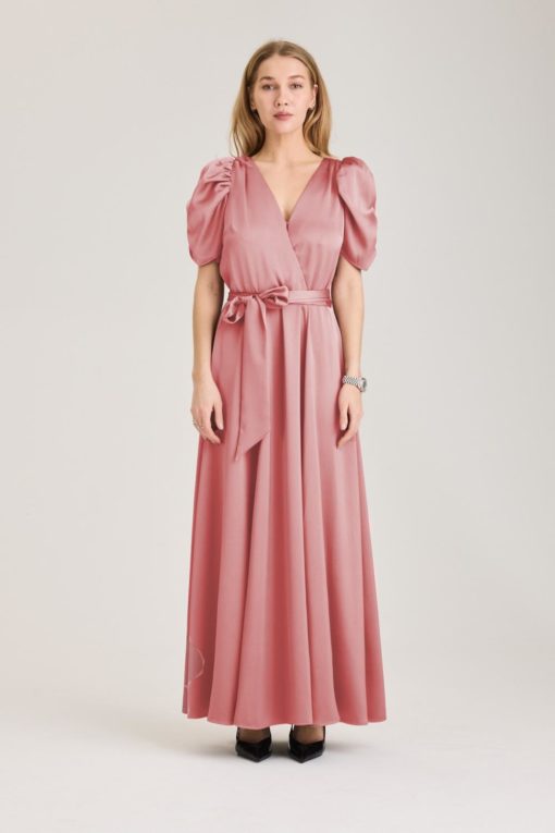 Emma Dress - Pale Mauve