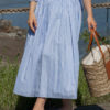 Jorina skirt - Blue/white stripe