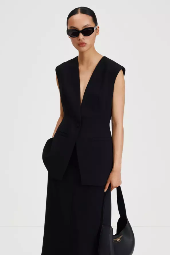 Briella vest - Black