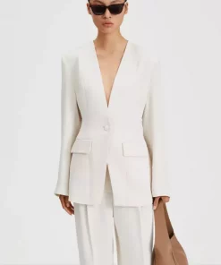 Brielle Blazer - Ivory