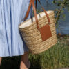 Nohr Riviera seagrass tote - Beige