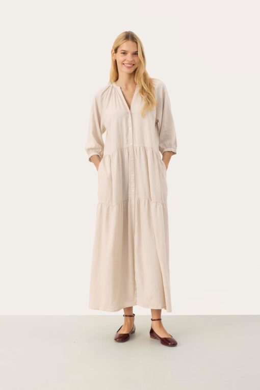 Nataliya dress - French Oak