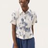 Rebitta print blouse - Blue