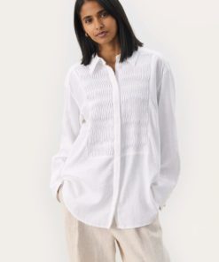 Natacia shirt - Bright White
