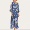 Berit printed dress - Oceanna Stunning