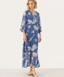 Berit printed dress - Oceanna Stunning