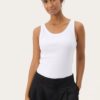 Arvida topp - Bright White