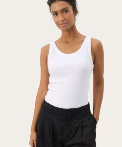 Arvida topp - Bright White