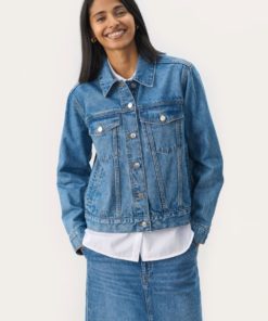 Nichole denim jacket - Medium Blue