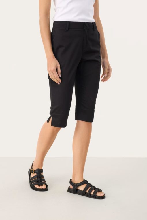 Renata knee pants - Black