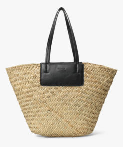 Day Refined Straw Basket - Beige
