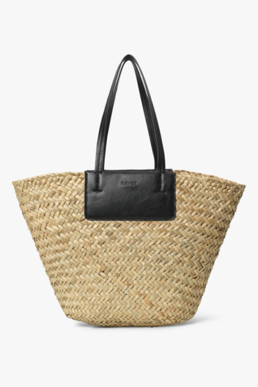 Day Refined Straw Basket - Beige
